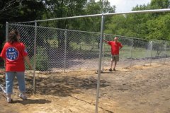 Lowe\'s Donates Dog Exercise Area